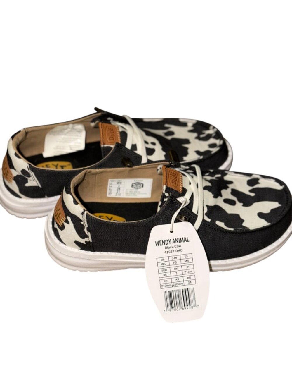 HEY DUDES WOMANS SIZE 5 - Picture 3 of 4